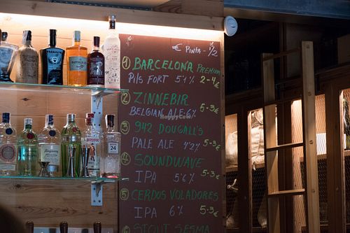 Beers at El Maderal in Barcelona