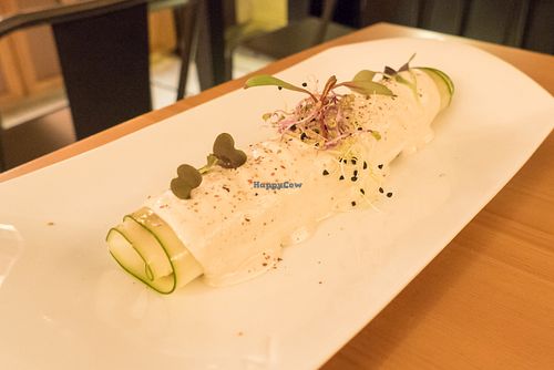 Raw cannelloni. at El Maderal in Barcelona