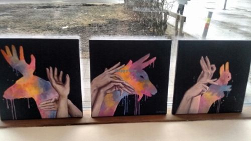 mimosa indoor decos at Cafe & Bakery Mimosa in Tampere