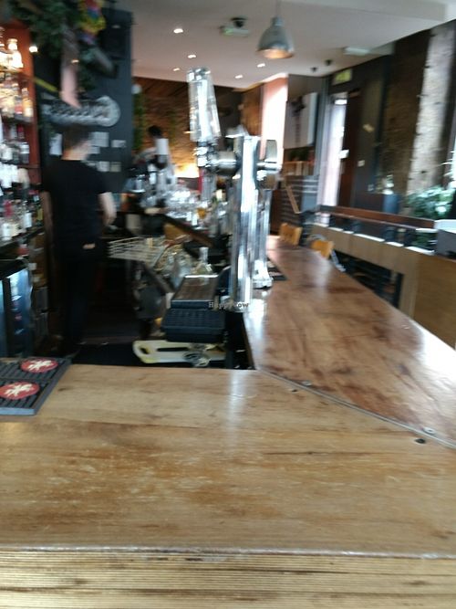 bar at Distill in Glasgow