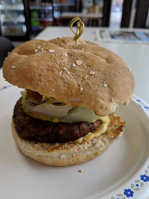 The Jack burger at Veg-In YYC Re-Planted in Calgary