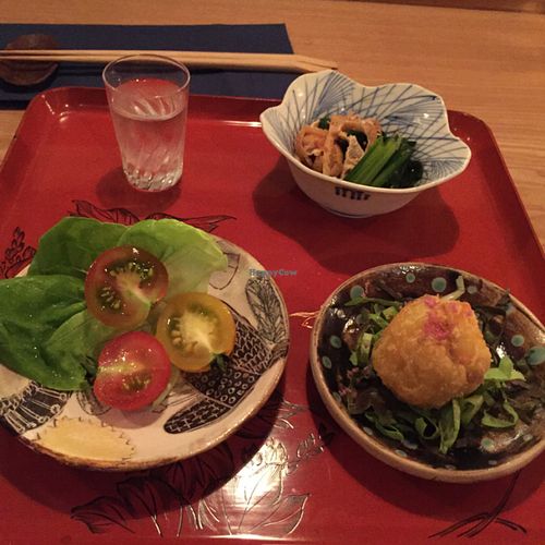 tapas at Ukishima Garden in Kyoto