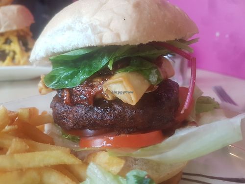 Hoisin Burger at Voltaire in Bangor