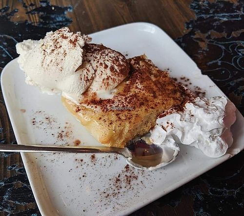 Lemon drizzle cake at Voltaire in Bangor