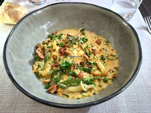 Vegan curry at La Couleuvrine in Sarlat-la-caneda