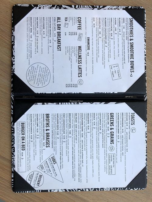 Menu  at Kupfert & Kim - Spadina in Toronto