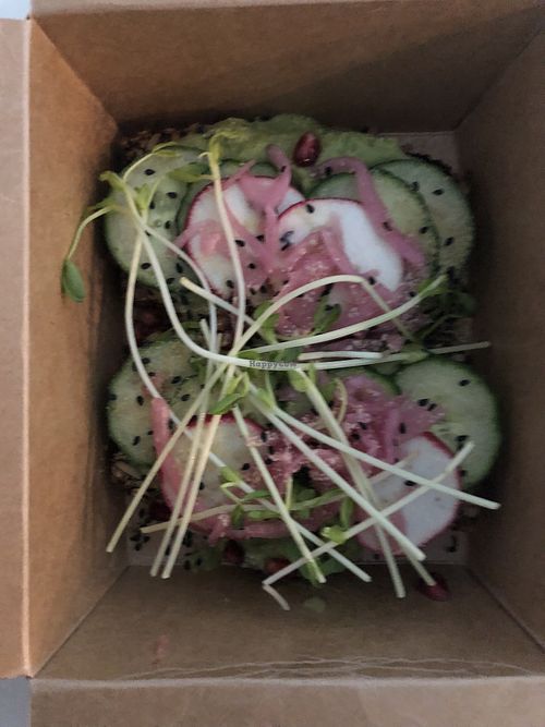 Avocado Toast  at Kupfert & Kim - Spadina in Toronto