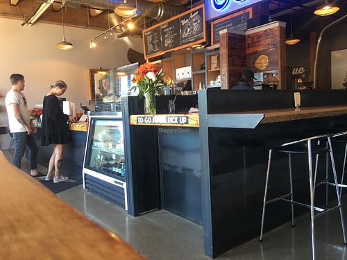 Counter at Water Avenue Coffee in Portland