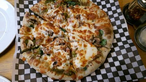 Go Green Thin Crust Pizza at Lefty's Fresh Food in Parksville