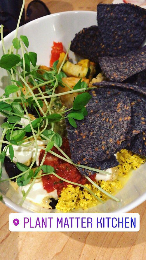 Huevos at Plant Matter Kitchen in London