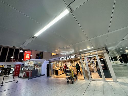 store front  at backWERK - Hauptbahnhof in Dusseldorf