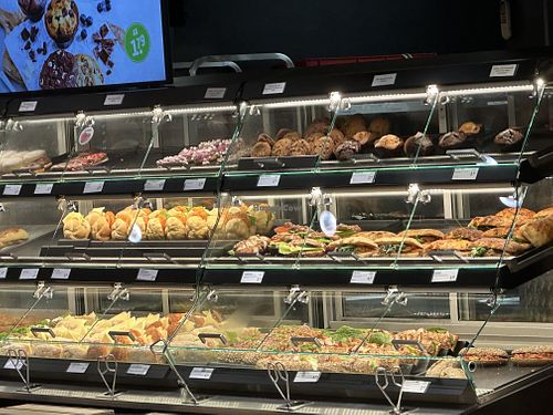 bread roll sandwiches  at backWERK - Hauptbahnhof in Dusseldorf