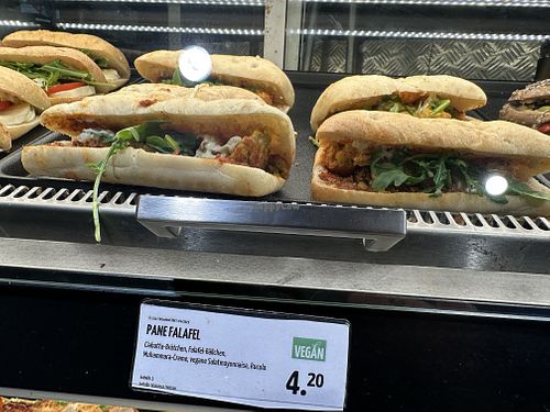 sandwich  at backWERK - Hauptbahnhof in Dusseldorf