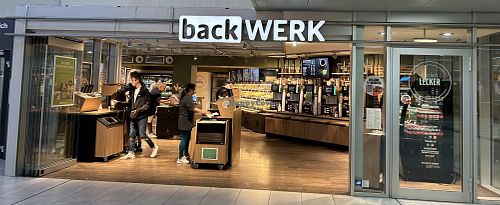   at backWERK - Hauptbahnhof in Dusseldorf