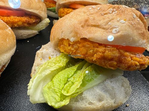 'chicken' burger at backWERK - Hauptbahnhof in Dusseldorf