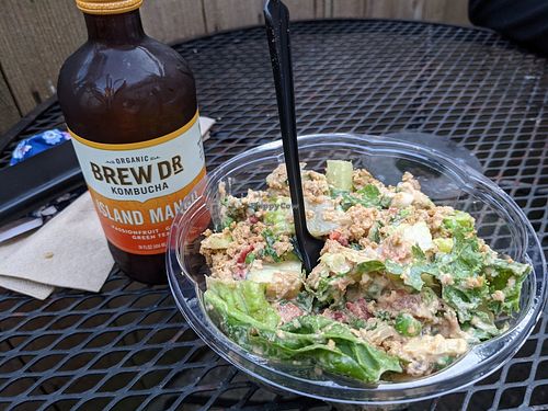 Build your own vegan bowl with Falafel and hummus at Turnip the Beat in Port Angeles