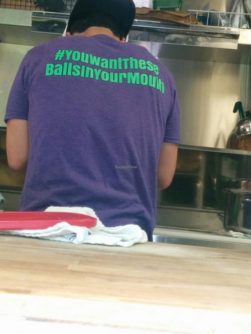 So true slogan; once you've tasted these falafel balls, you'll want to eat them again...
Just saying at Falacos - Food Truck in Houston