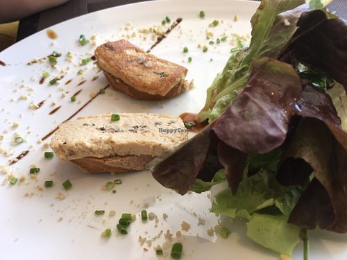 Faux gras starter at Slup in Geneva