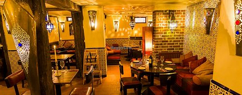 The basement at Cafe Mauresque in Canterbury