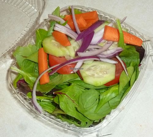 Vegan Garden Salad  at Sistah's Vegan in Eureka