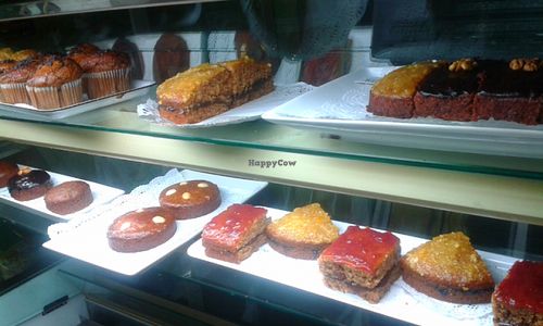 Spelt cakes at MacroDulces la Espiral in Malaga