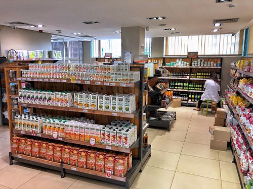 Upstairs (2nd floor) at La Vie Claire in Rabat