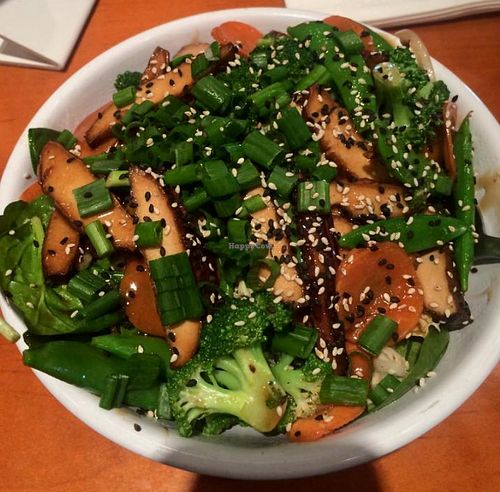 Broccoli with tofu at Pei Wei Asian Diner in Henderson