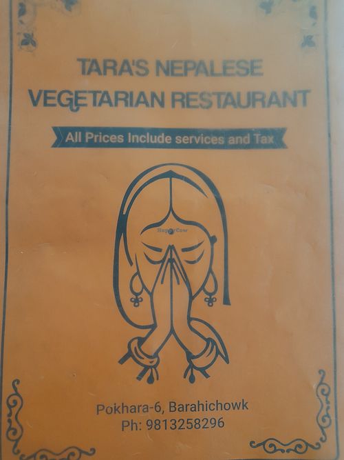  at Tara's Vegetarian Restaurant in Pokhara