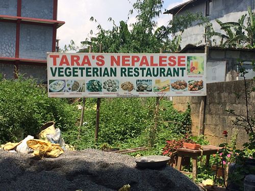 c at Tara's Vegetarian Restaurant in Pokhara