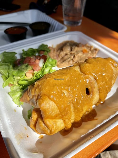 the vegan ‘changa!  at Elmyriachi in Atlanta