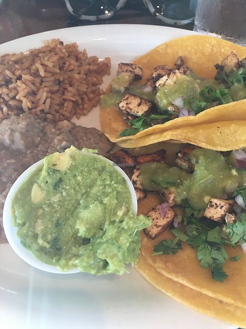 tofu tacos  at Elmyriachi in Atlanta