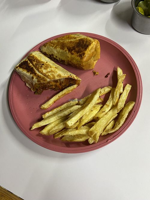 Burrito   at A Darle Que es Taco Vegano - Churubusco in Mexico City