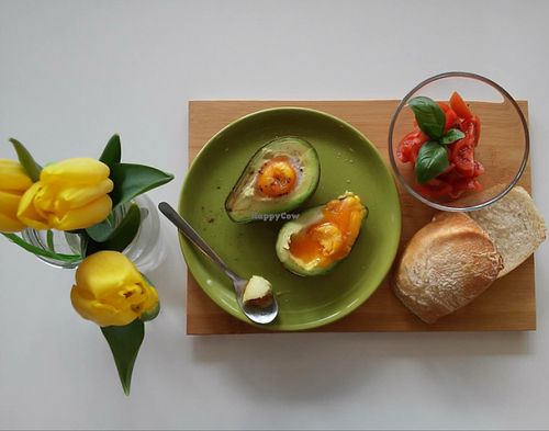 veggie breakie at Korzenna in Warsaw