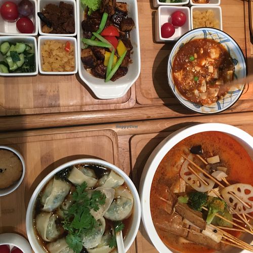 wonton at Vegelab in Shanghai