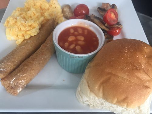 Vegetarian breakfast at Breakfast Brunch and Lunch in Edinburgh