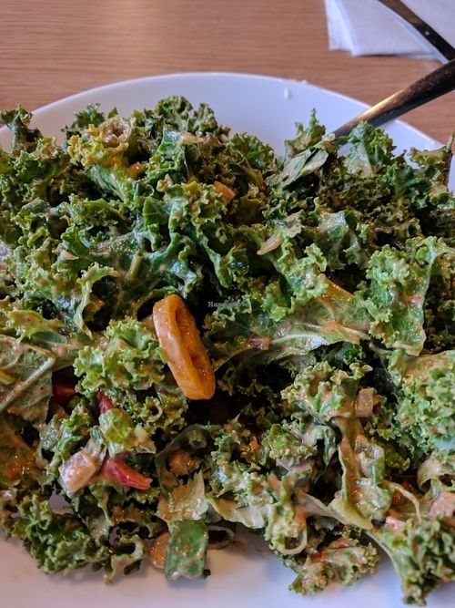 Spicy Thai Kale salad at Green Love Kitchen in Lithonia