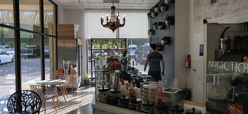 Inside at Raw Junkies in Studio City