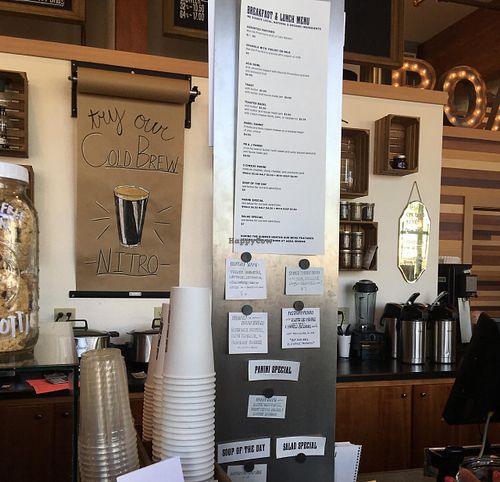 Menu
 at Coffee Plant Roaster in Eugene
