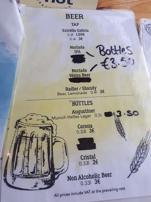 Menu at Beats & Burritos in Lagos