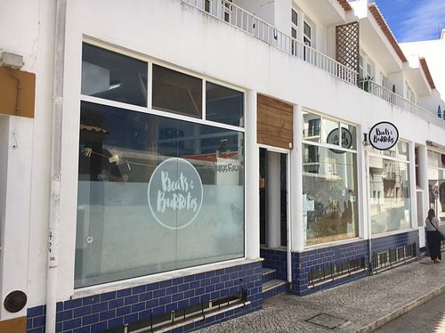 outside  at Beats & Burritos in Lagos