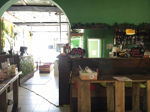 inside  at Beats & Burritos in Lagos