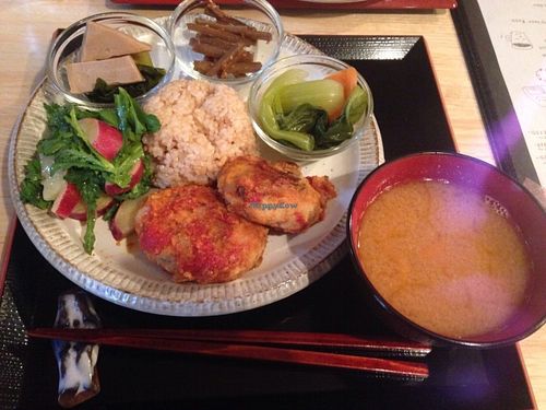 Lunch set- 1000 yen at Soranijiakashi in Kobe