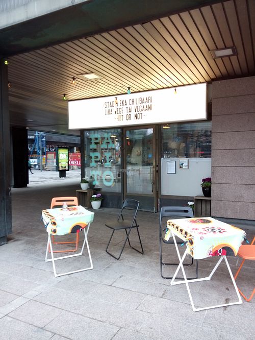 The front wiev of the store. at Papito in Helsinki