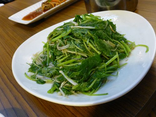 Hui Tien Vegetarian vegetable at Hui Tien Vegetarian in Taipei