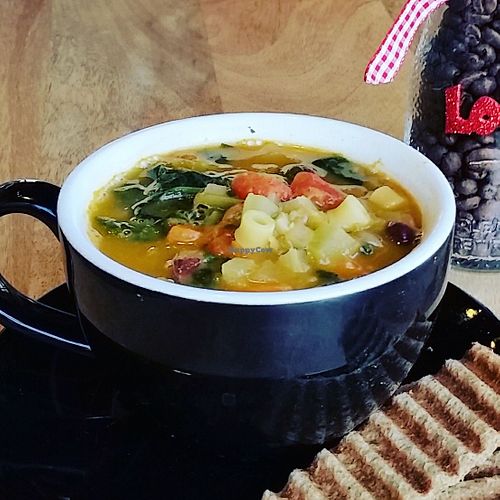 Jolly Minestrone Soup at Jolly Beans Cafe in Henderson
