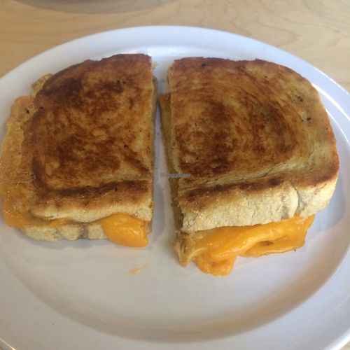 Happy cow vegan grilled cheeze at Jolly Beans Cafe in Henderson