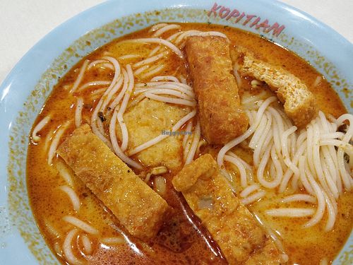 Laksa at Singapore General Hospital - Vegetarian Stall in Central Singapore