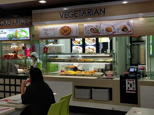 Stall number 10 at Singapore General Hospital - Vegetarian Stall in Central Singapore