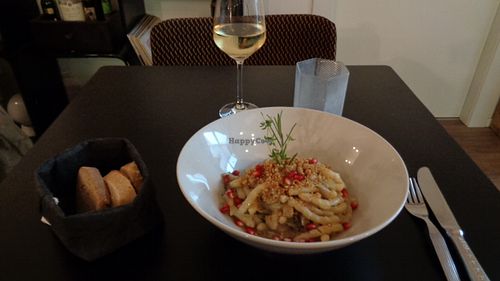 Pasta and wine. at Interno TRE in Reggio Emilia