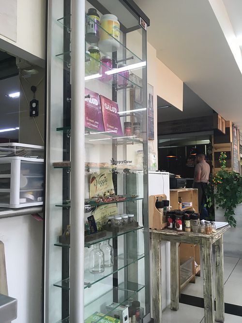 Interior at Veggie Life in Medellin